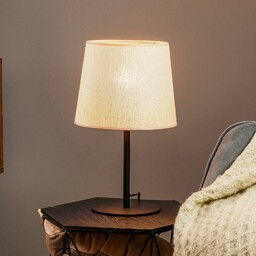 Lampka nocna do sypialni Chicago TK Lighting, kremowy