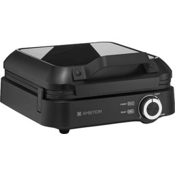 Gofrownica AMBITION Magnat 1500 W 4 Gofry Czarny