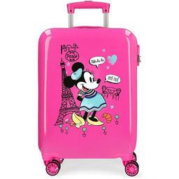 Disney Minnie, fuksja, 38x55x20 cms, Walizka