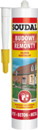SOUDAL Silikon neutralny 280ml bezbarwny