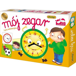 Loteryjka Mój zegar, gra edukacyjna, Adamigo