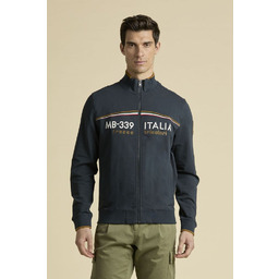 Aeronautica Militare Męska bluza w granatowym kolorze