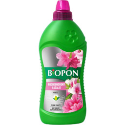 Nawóz do rododendronów i azalii w płynie. Biopon