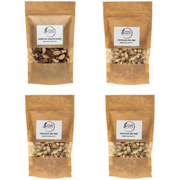 Zestaw - 3x Pistacje solone 500g + Orzechy