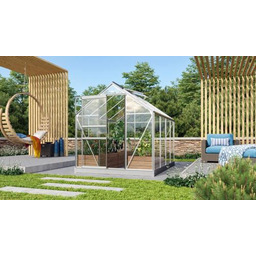 szklarnia VITAVIA VENUS 5000 szkło 3 mm srebrna