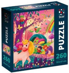 Puzzle Swiat Jednorozców 260 el. dla dzieci