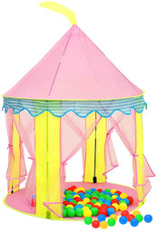 Edinos Premium Dziecięcy namiot ogrodowy w kształcie zamku