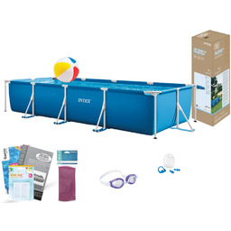 Basen Intex 450x220x84 Ogrodowy Stelażowy 28273 8w1