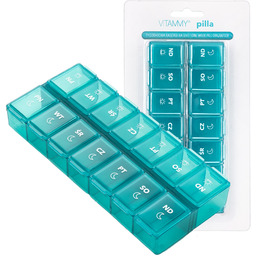 VITAMMY PILLA 7x2 Tygodniowa kasetka na leki