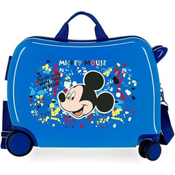 Disney Mickey Colour Mayhem walizka, niebieski, Taglia Unica,