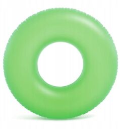 Koło do pływania, Intex, 91 cm, zielony