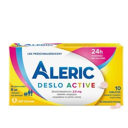 Aleric Deslo Active 2,5 mg - 10 tabletek