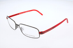 Okulary PORSCHE DESIGN P8125-D. Okulary korekcyjne, Kolor czerwony.