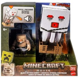 MINECRAFT Zestaw figurek Movie Blast Attack Ghast JFB69