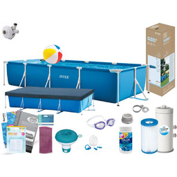 Basen Intex 450x220x84 Ogrodowy Stelażowy 28273 15w1
