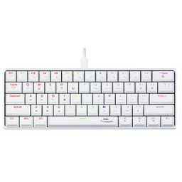 FroggieX PolarStrike RGB Outemu Red Biały Klawiatura mechaniczna