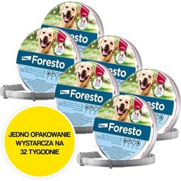 Elanco Obroża FORESTO przeciw kleszczom i pchłom