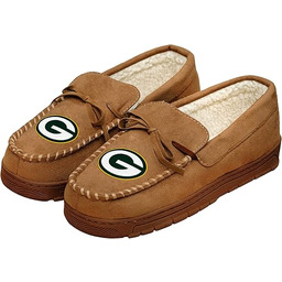 Green Bay Packers NFL męskie logo zespołu mokasyny