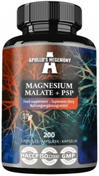 APOLLO''S HEGEMONY Magnesium Malate + P5P suplement diety
