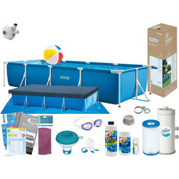 Basen Intex 450x220x84 Ogrodowy Stelażowy 28273 18w1