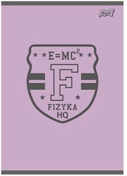 Zeszyt A5 60k tematyczny ze ściągą Fizyka College