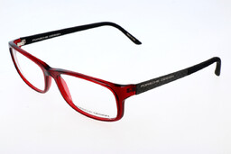 Okulary PORSCHE DESIGN P8243-C. Okulary korekcyjne, Kolor czerwony.