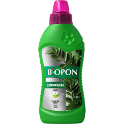 Nawóz do zamiokulkasa w płynie Biopon koncentrat 0,5l.