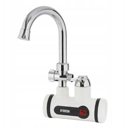 Bateria Ścienna Z Podgrzewaczem Wody 3kW Prysznic Noveen