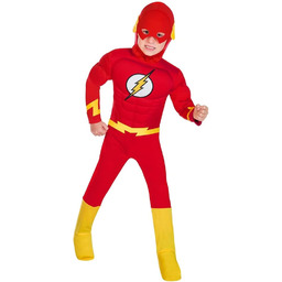 (9908386) Child Boys Flash Muscle Chest Costume (4-6