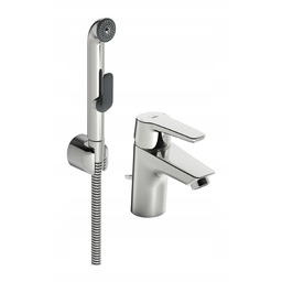 Bateria umywalkowa z rączką natrysku Bidetta Oras