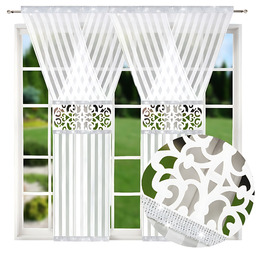 Firanka Panel V-ka Firana Na Balkon Cyrkonie Firany