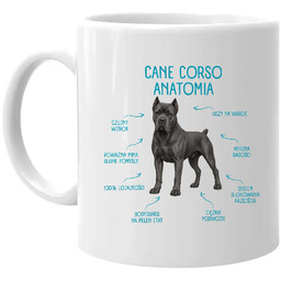 Anatomia Cane Corso - kubek na prezent
