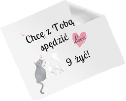 Ściereczka do okularów 9 żyć - 1 szt.