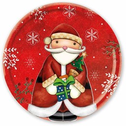 Egan Italy Talerz (31 cm) Babbo Natale