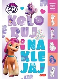 Harpercollins Kolorowanka My Little Pony Koloruj i naklejaj