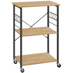 Edinos Mobilna szafka kuchenna dąb sonoma B0-L93