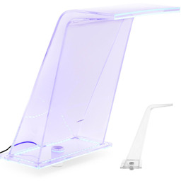 Wylewka wodospadowa z oświetleniem LED 45cm wypływ wody