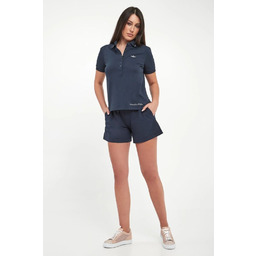 Aeronautica Militare Damskie szorty w granatowym kolorze