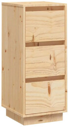 Elior Skandynawska drewniana komoda z 3 szufladami -