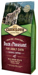 Carnilove For Adult Cats Hairball Control Duck &
