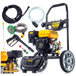 Riwall RPPW207 Set Myjka Spalinowa Ciśnieniowa Mosiężna Pompa