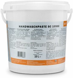 Pasta do mycia rąk HANDWASCHPASTE 10 L