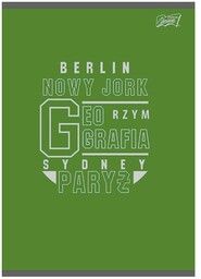 Zeszyt A5 60k tematyczny ze ściągą Geografia College