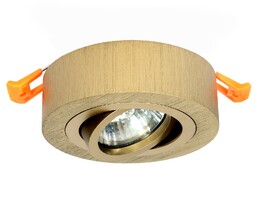 Lampa spot halogenowa ruchoma złota GU10 572 -