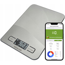 Elektroniczna Waga Kuchenna Inteligentna Z Bluetooth Sencor 10
