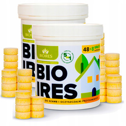 Tabletki bio bakterie do szamba oczyszczalni Bioires zapas