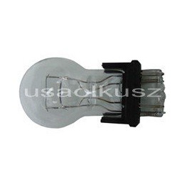 Biała dwuwłóknowa żarówka 3157 12V P27/7W - trzonek