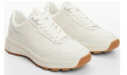 Mango Sneakersy Run 67070649 Biały