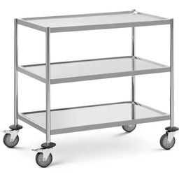 Wózek kelnerski cateringowy do serwowania 3 półki 82