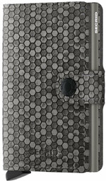 Portfel kieszonkowy Secrid Miniwallet Hexagon - grey
